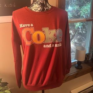 Crew neck. HAVE A COKE…Size S.